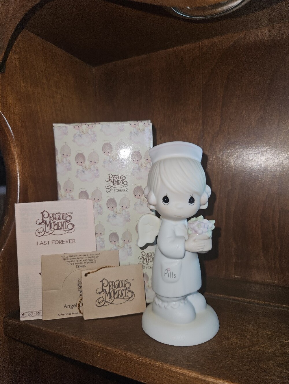 Precious Moments Angel Of Mercy Figurine With Original Tags And Box